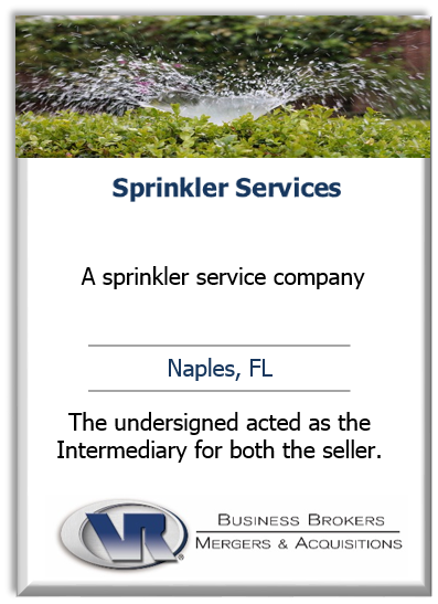 sprinkler business in naples sold